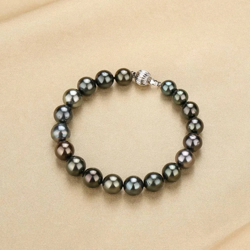 8-11mm Tahitian South Sea Pearl Bracelet AA  Quality