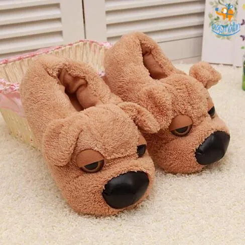 Doggo Plush Slippers (UK Size 3 - 7)