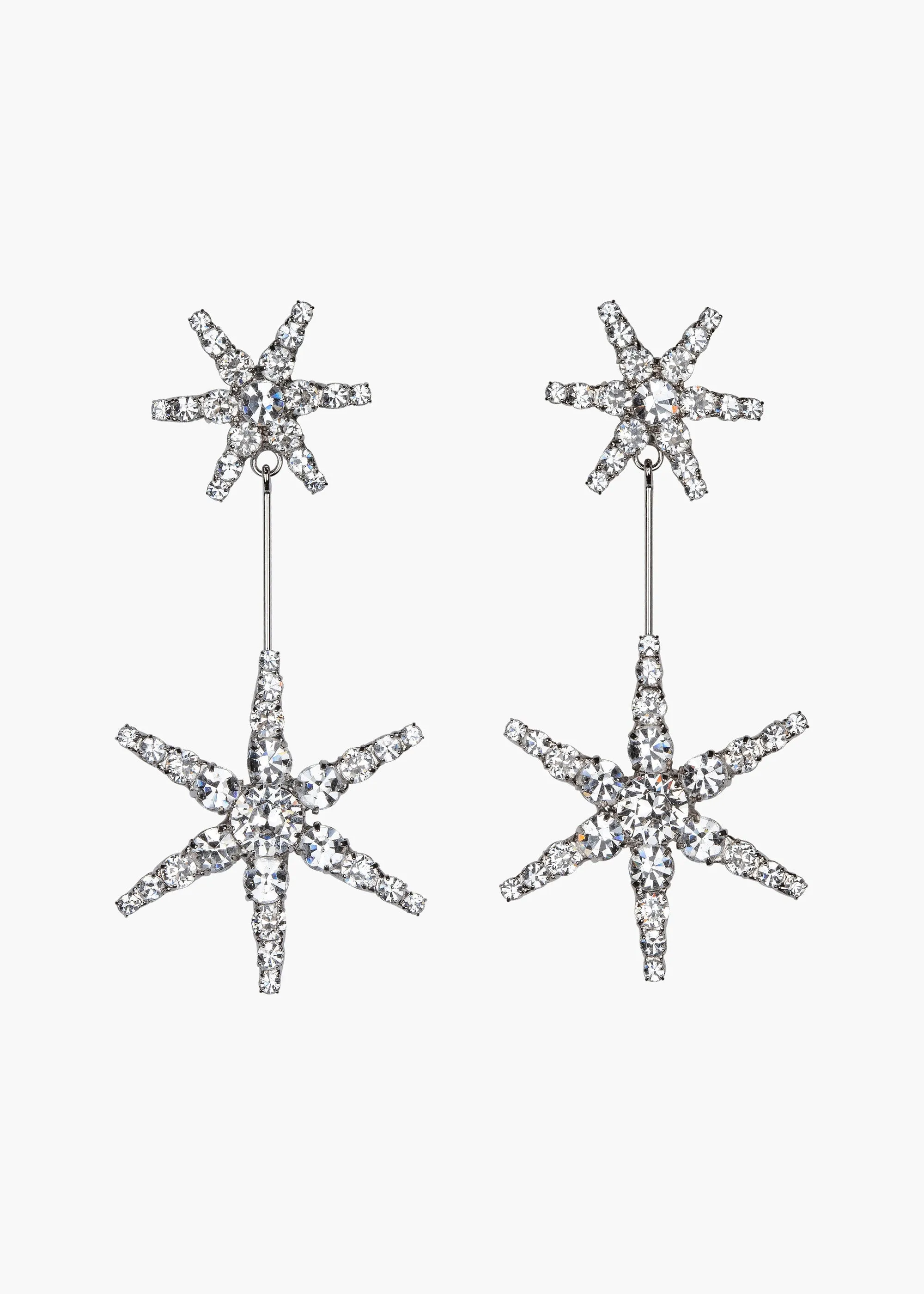 Estee Earrings -- Crystal