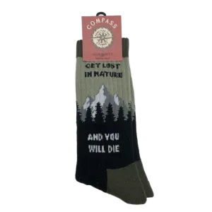 Get Lost in Nature Wool Socks