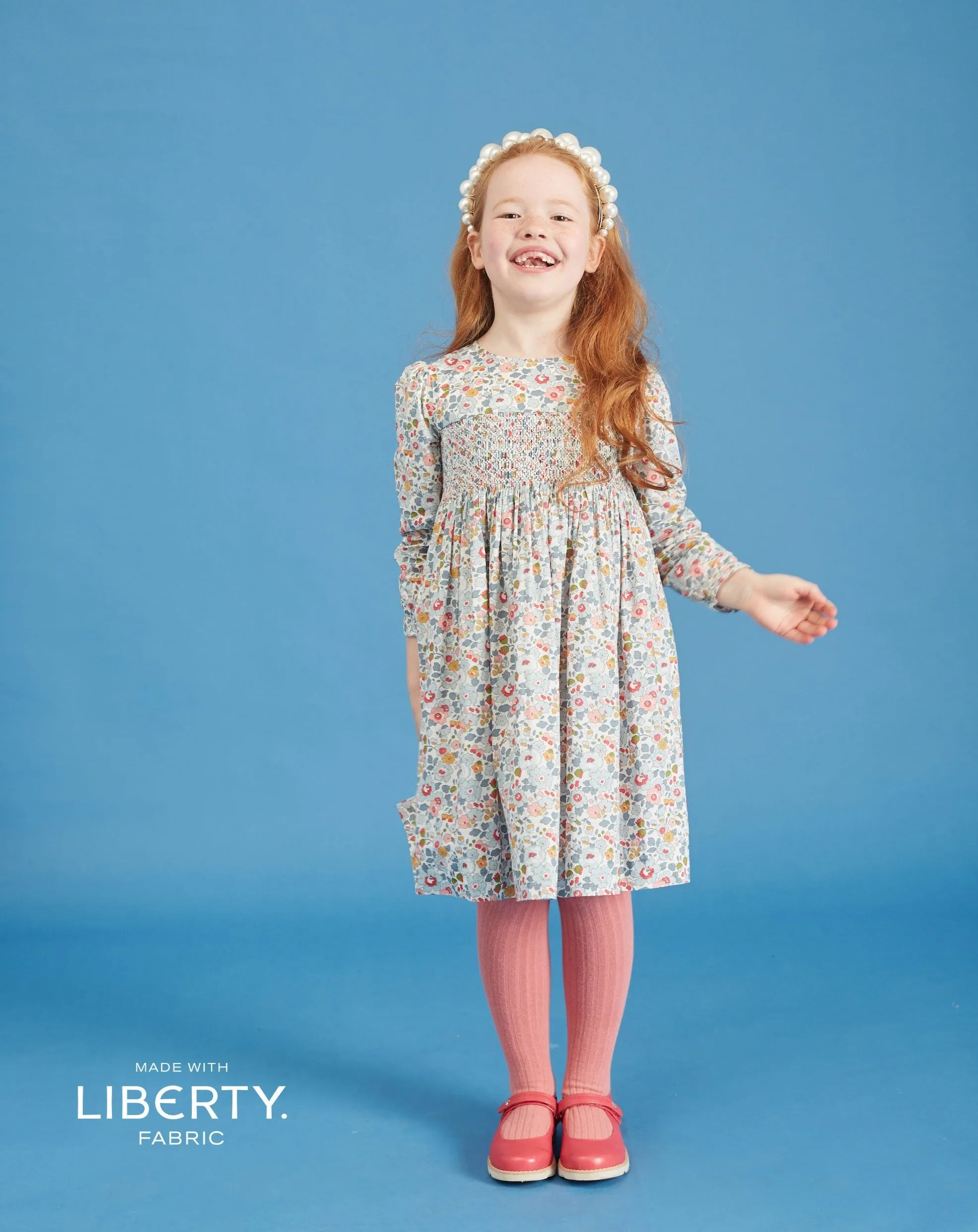 Made with Liberty fabric: Girls Dress - Atlanta