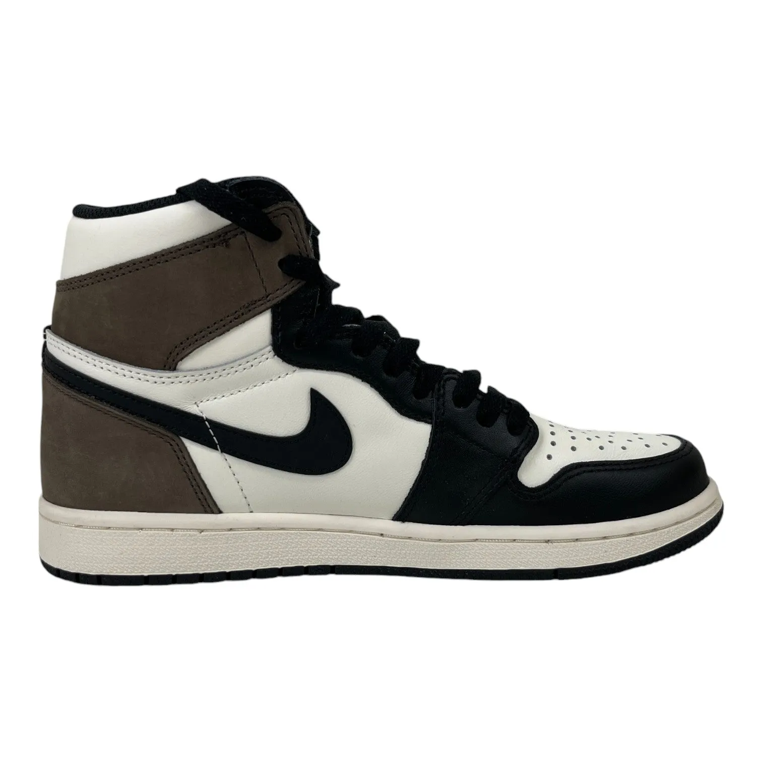 Men's Air Jordan 1 "Mocha" High Trainers White Size EU 40.5 / UK 6.5