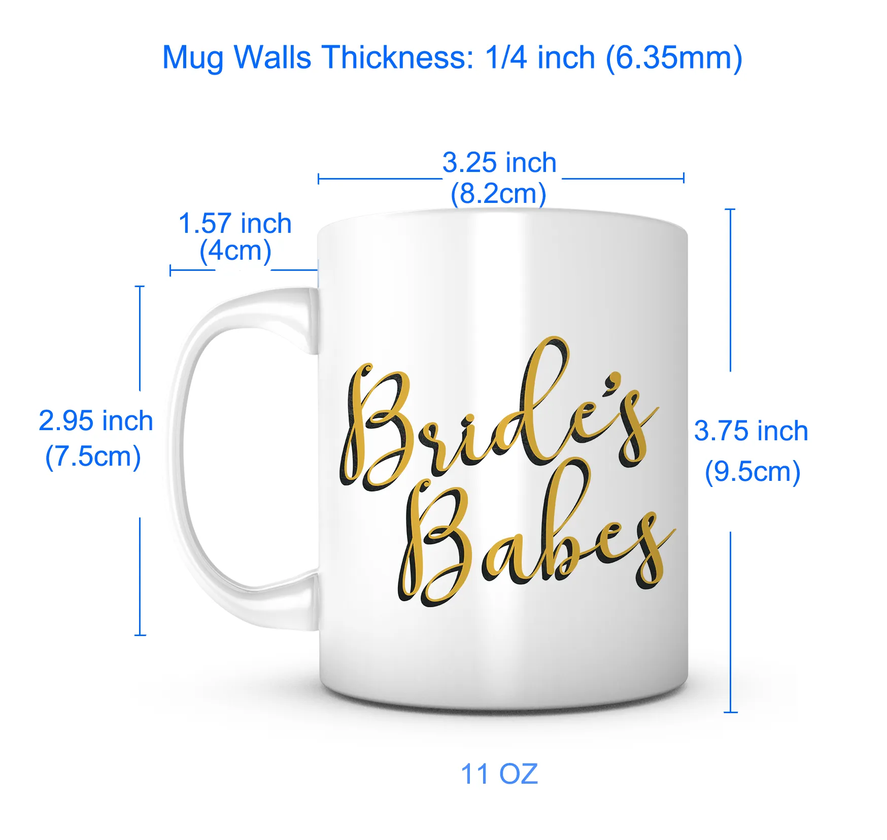 "Bride's Babes" Mug