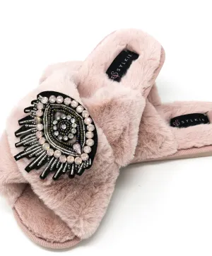 Venetian Eye Slipper Pink